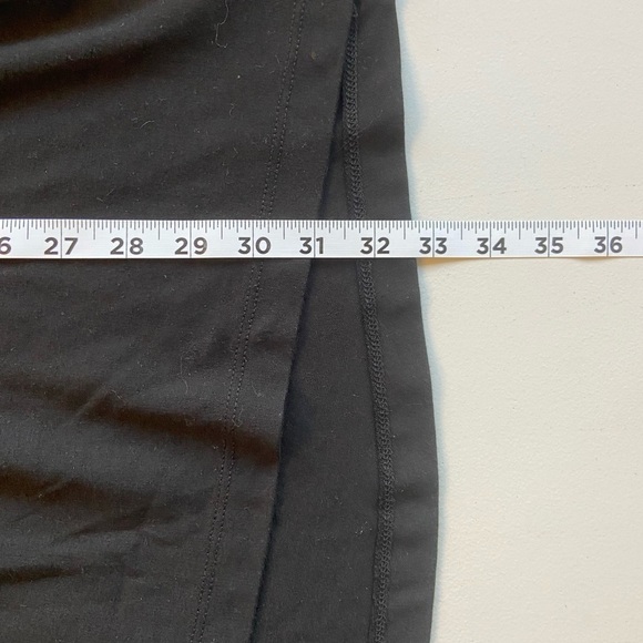 Bryn Walker Tunic Top Black L Modal Blend Lagenlook Boho Minimalist Layering - Picture 8 of 8